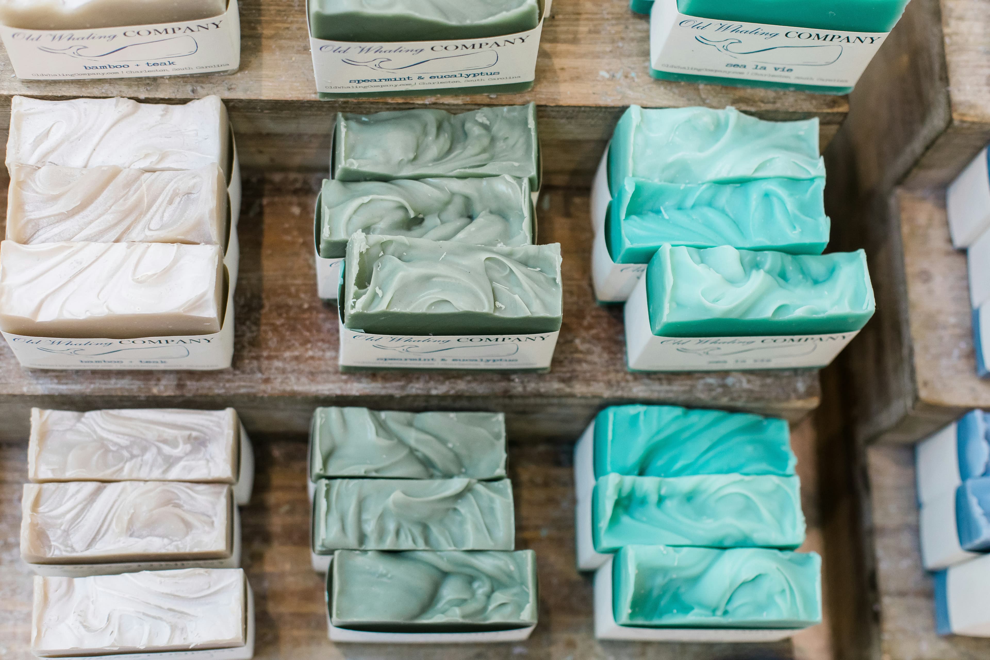 Fresh botanicals and oils used in Awra & Co. soaps
