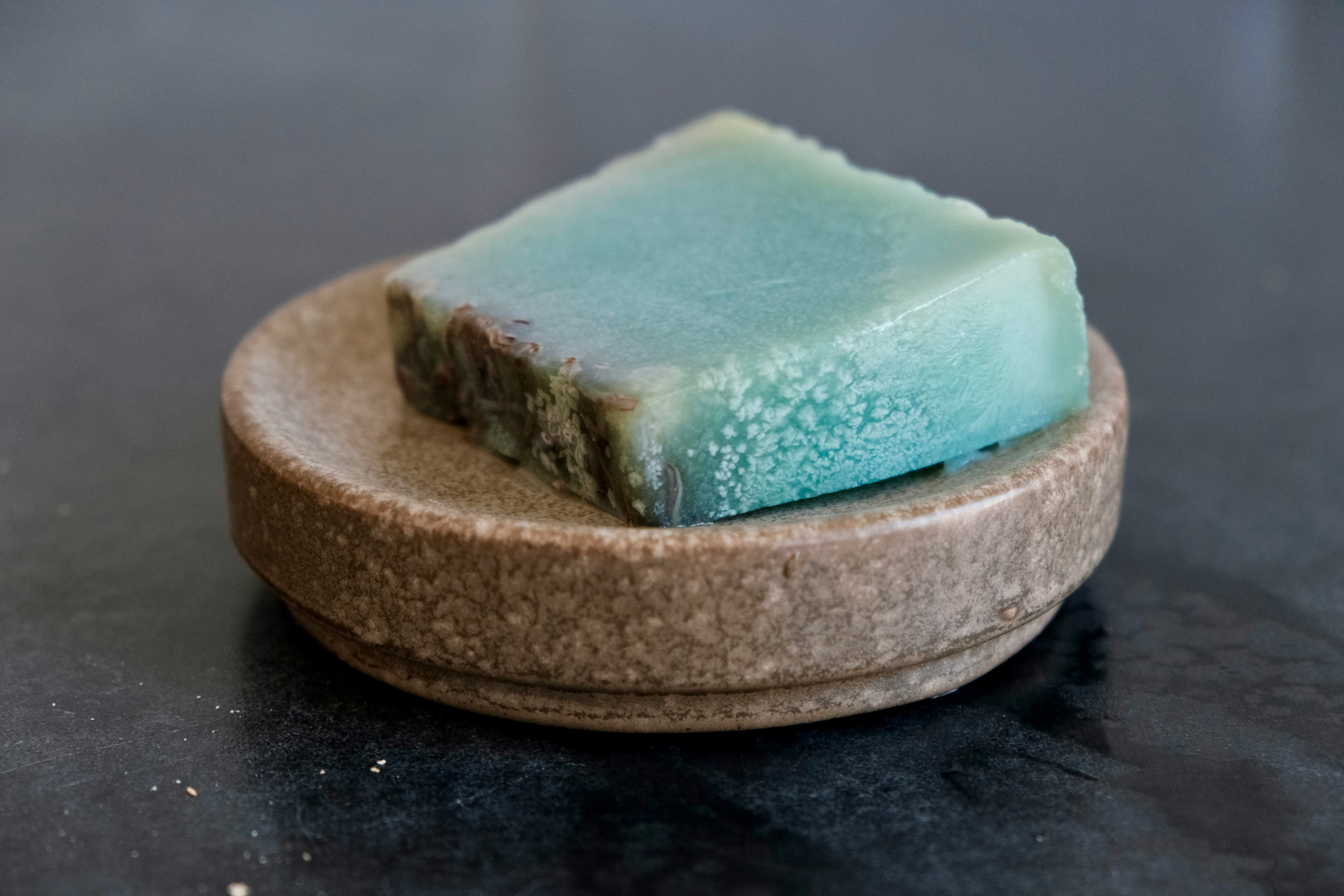 Zero-waste kraft paper wrapped soap ready to ship